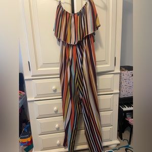 Striped Jumpsuit